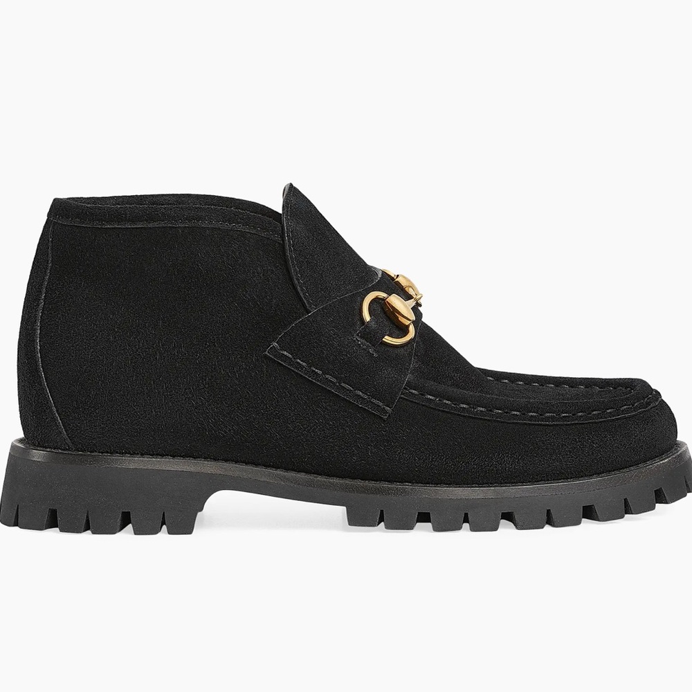 Gucci Black Sylke Suede Boots Women’s Size EU 36.5 US 6.5 Retail $1400